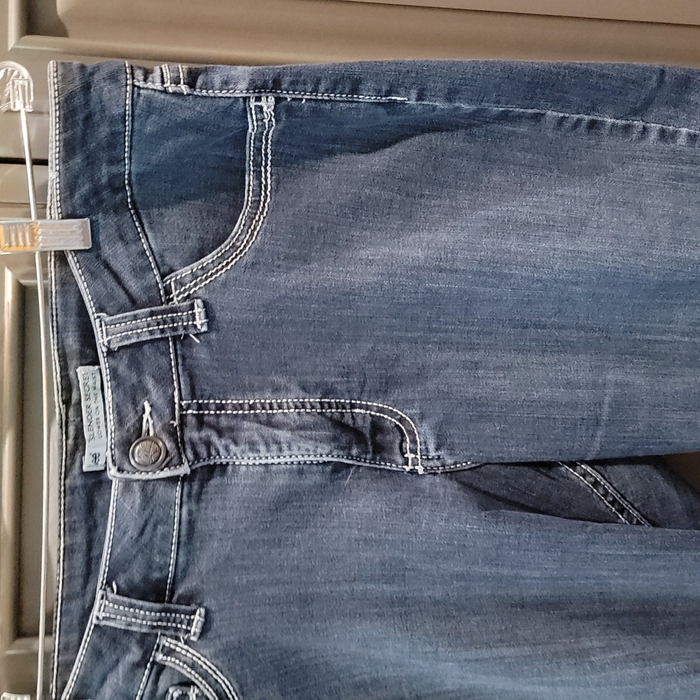 Lee Slender Secret Low Waist 14 Medium Capri - Picture 3 of 9